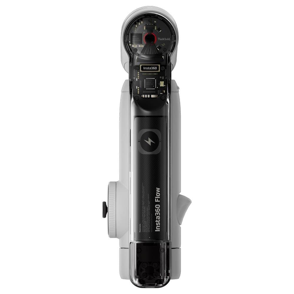 Estabilizador de seguimiento con IA independiente para Insta360 Flow | Gris piedra - CINSABBA-FLOW4